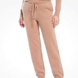 Antonio Melani Oatmeal Cashmere Joggers Size Large NWOT.